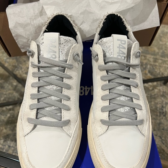 P448 Soho White/Trap sneaker - Picture 3 of 7